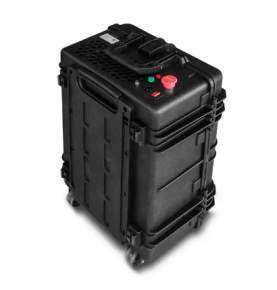 Portable Pulsed Laser Rust Removal Machine Luggage Type Handheld Laser Cleaning Machine